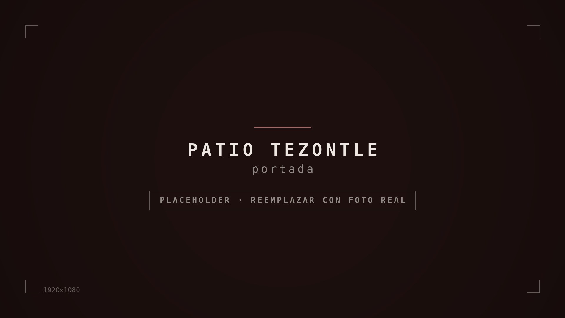 Patio Tezontle, vivienda en proyecto.